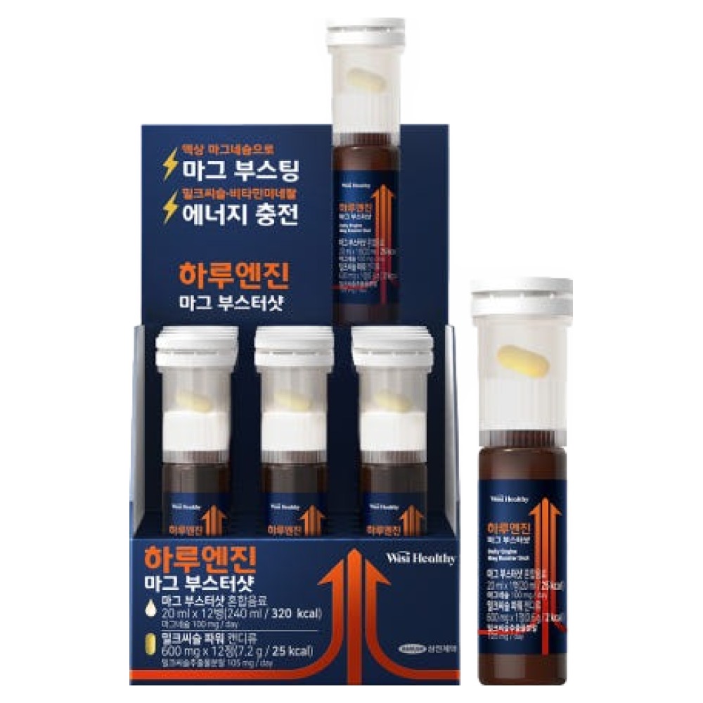위시헬씨 하루엔진 마그 부스터샷, 1박스, 12회분 18,900원