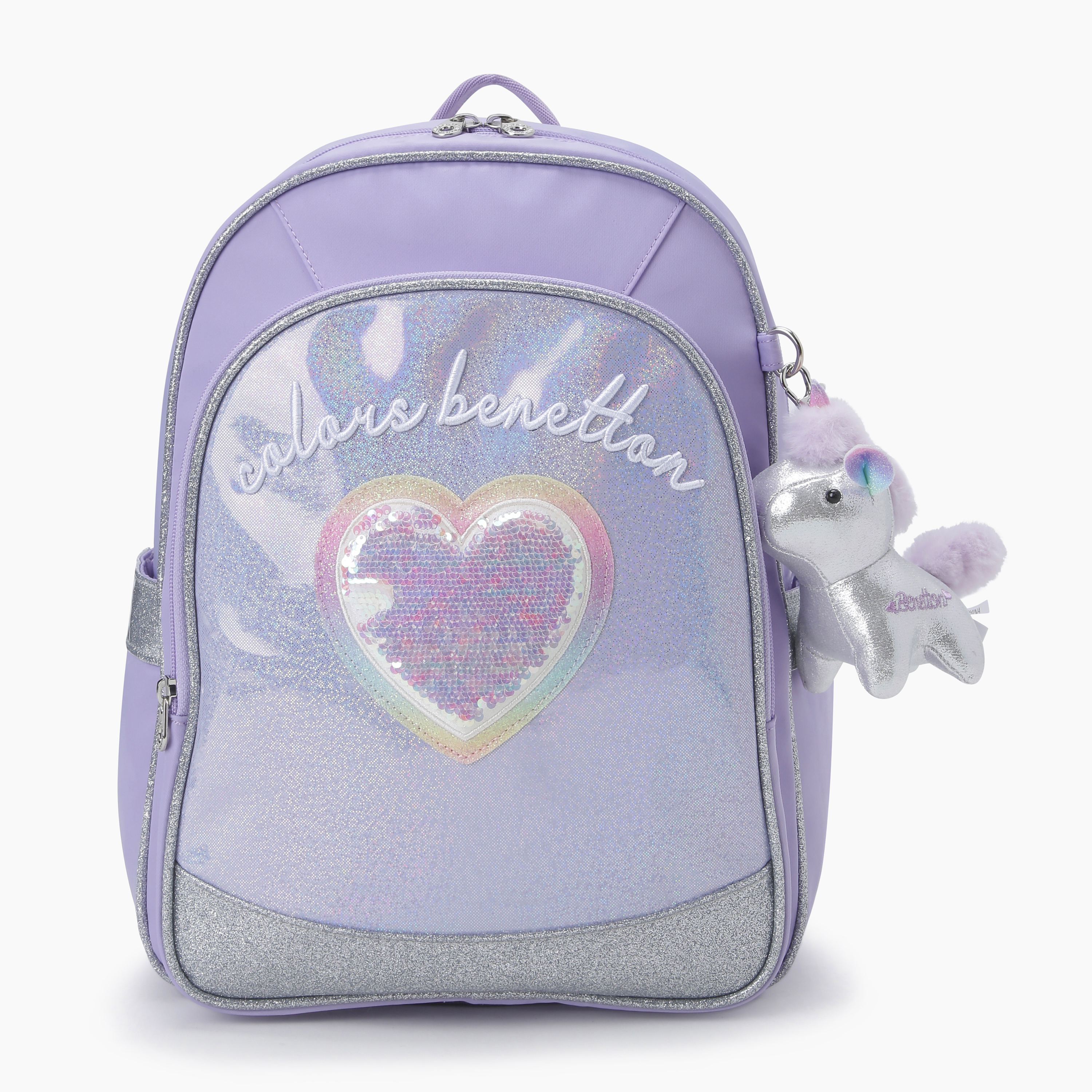 베네통키즈 LED 블링 하트 책가방 QCBG04311LVOS 129,000원
