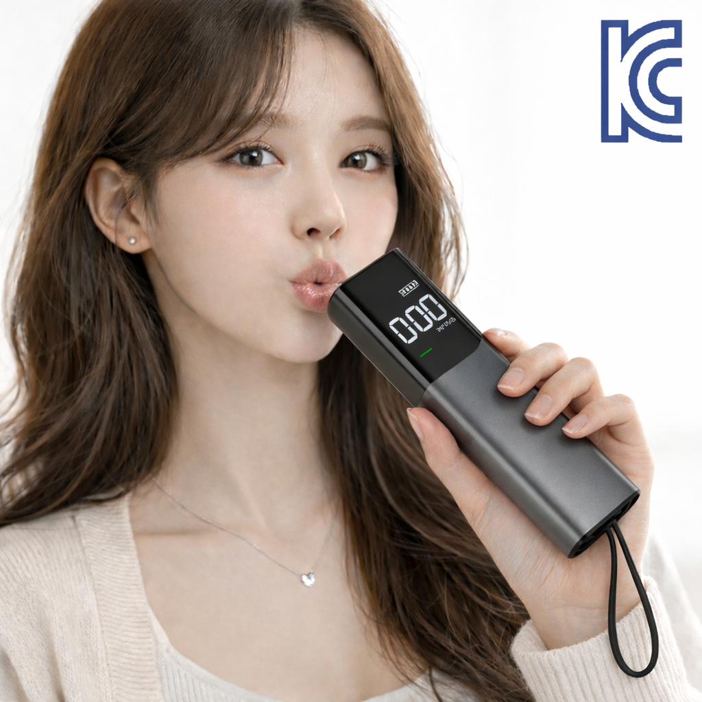 체블스 휴대용 음주측정기 비접촉 셀프 알콜 감지기, 1개 27,900원