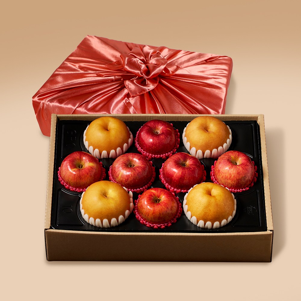 [맛딜] 사과 배 혼합선물세트 3호 5kg (사과6,배4과) 99,900원