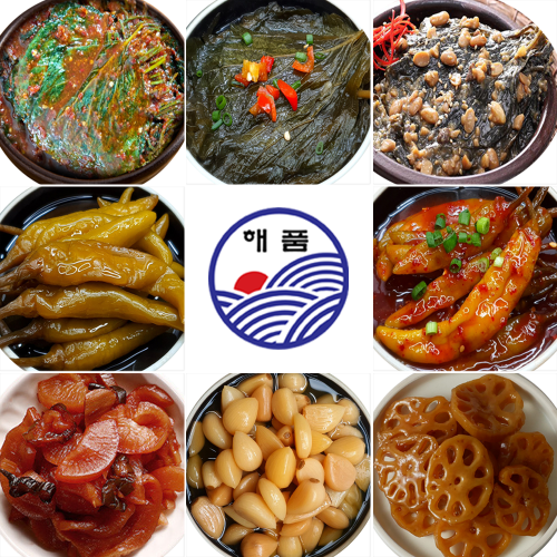 해품 밥도둑 반찬 400g 18종 무침반찬 절임반찬 조림반찬 3,000원