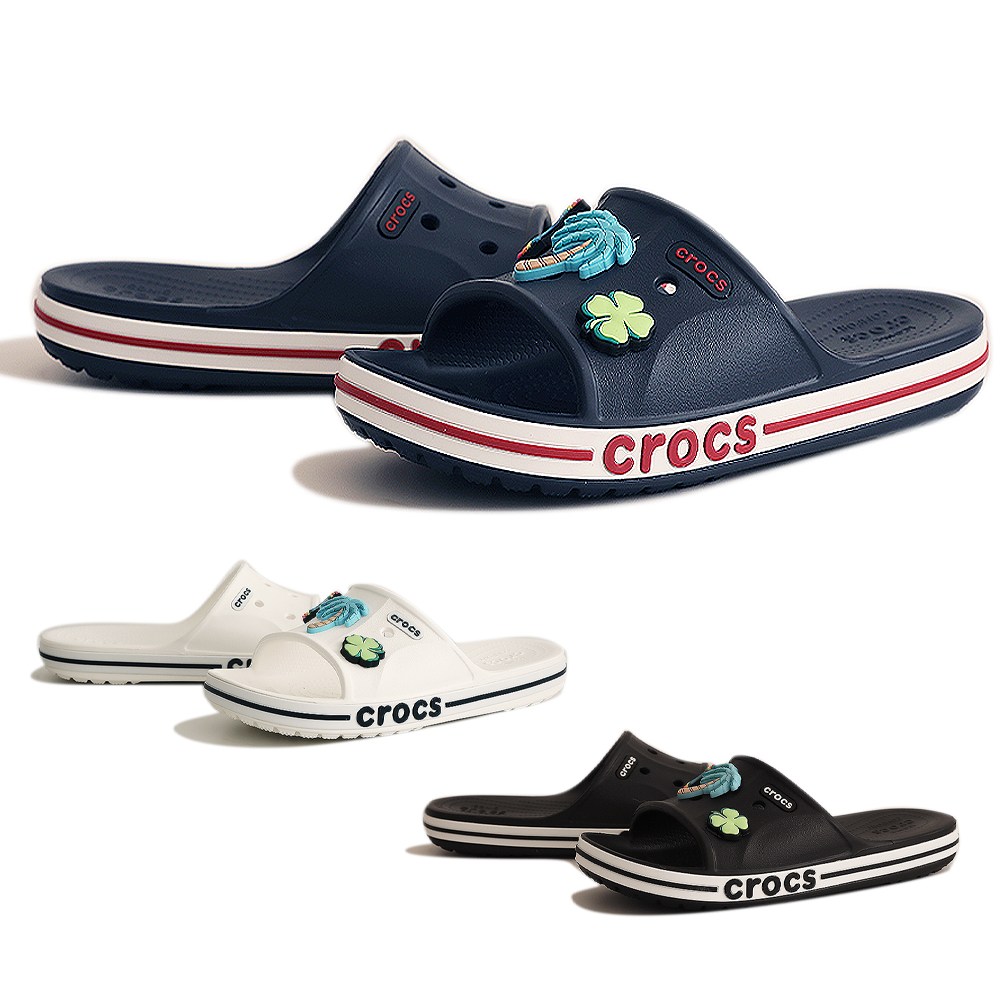 CROCS 정품 크록스 바야밴드 슬라이드 슬리퍼 205392 레츄 악세사리 40,900원