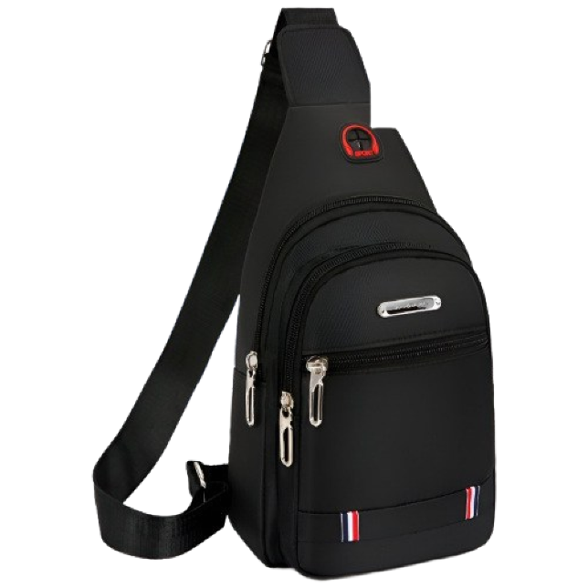 여행용 방수 힙색, 남자 크로스백, 블랙 16,000원