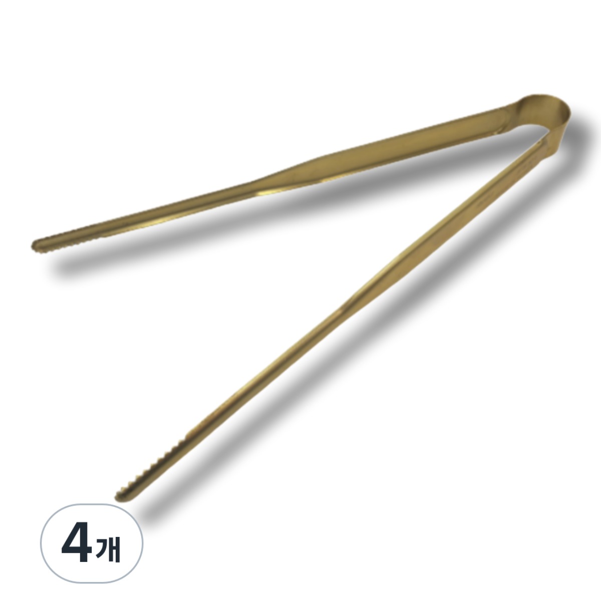 와이케이 황동 캠핑 집게 프리미엄 방짜유기 주방용 다용도, 4개, Gold 32,300원