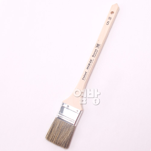 페인트붓 유성붓/평필[미래] 5호 2,200원