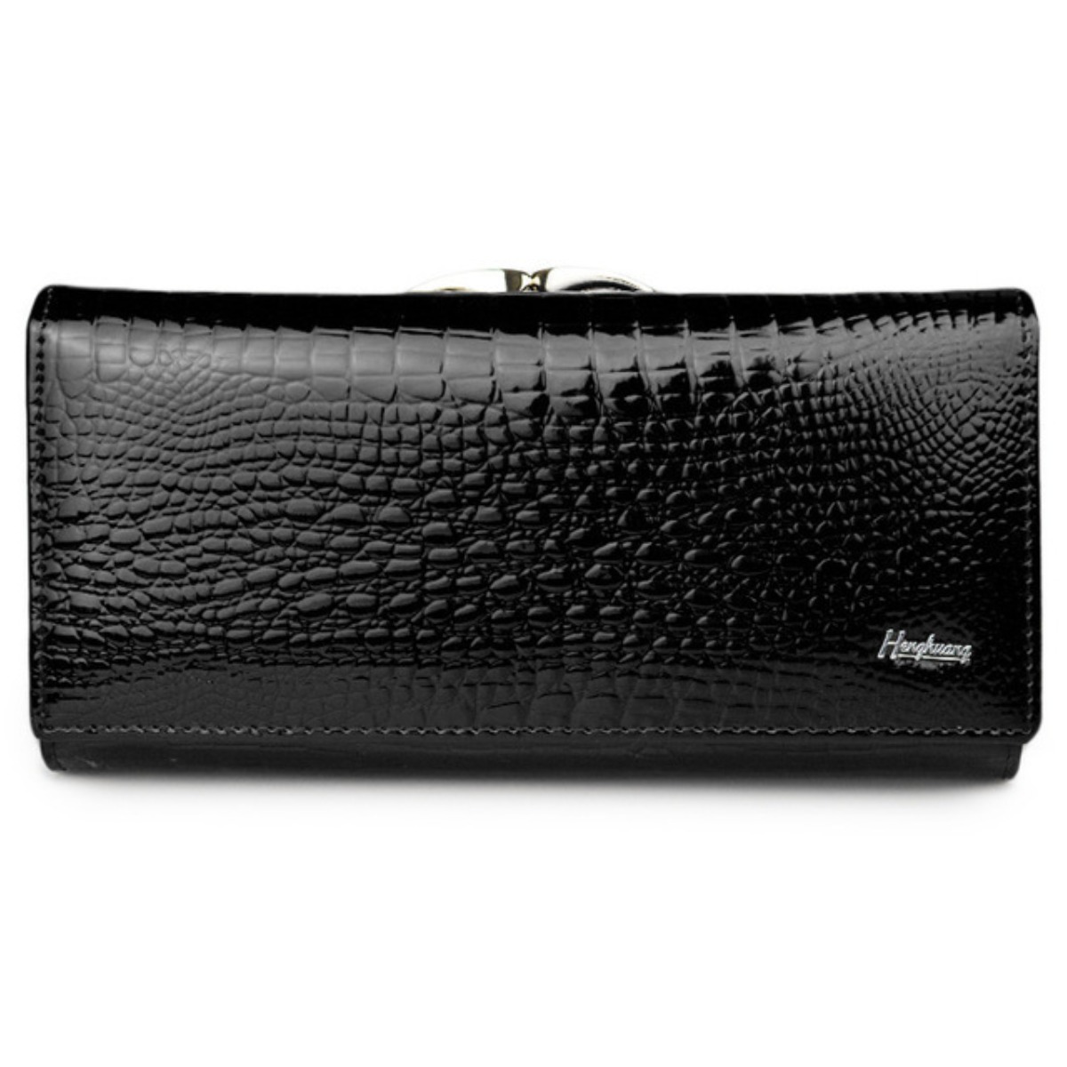 리얼 천연 소가죽 여성 장지갑 반짝이 에나멜 똑딱이 동전 지폐 여자 지갑 49,900원