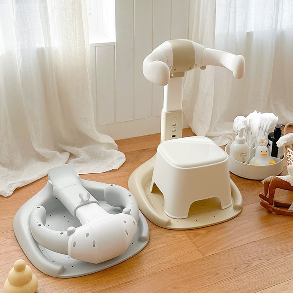 베베코지 접이식 아기 샤워 목욕 핸들 허그 살끼임 방지, 1개, 베이지 48,900원