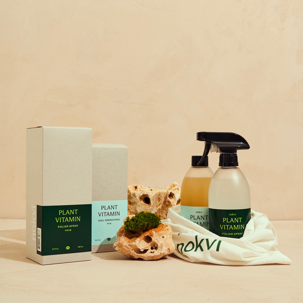 녹비 이파리 뿌리 식물영양제 세트 (플랜트비타민 뿌리용&이파리용) + 면장갑 증정, 1개, 500ml 36,000원