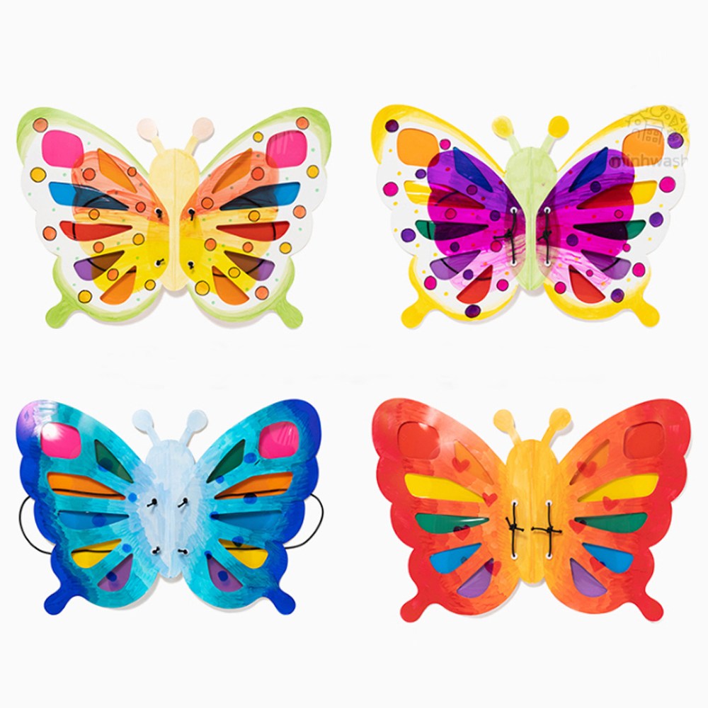 나비날개만들기키트 5세트 종이나비날개 미술재료 KAMKCPSUM, 종이나비날개5세트 17,500원