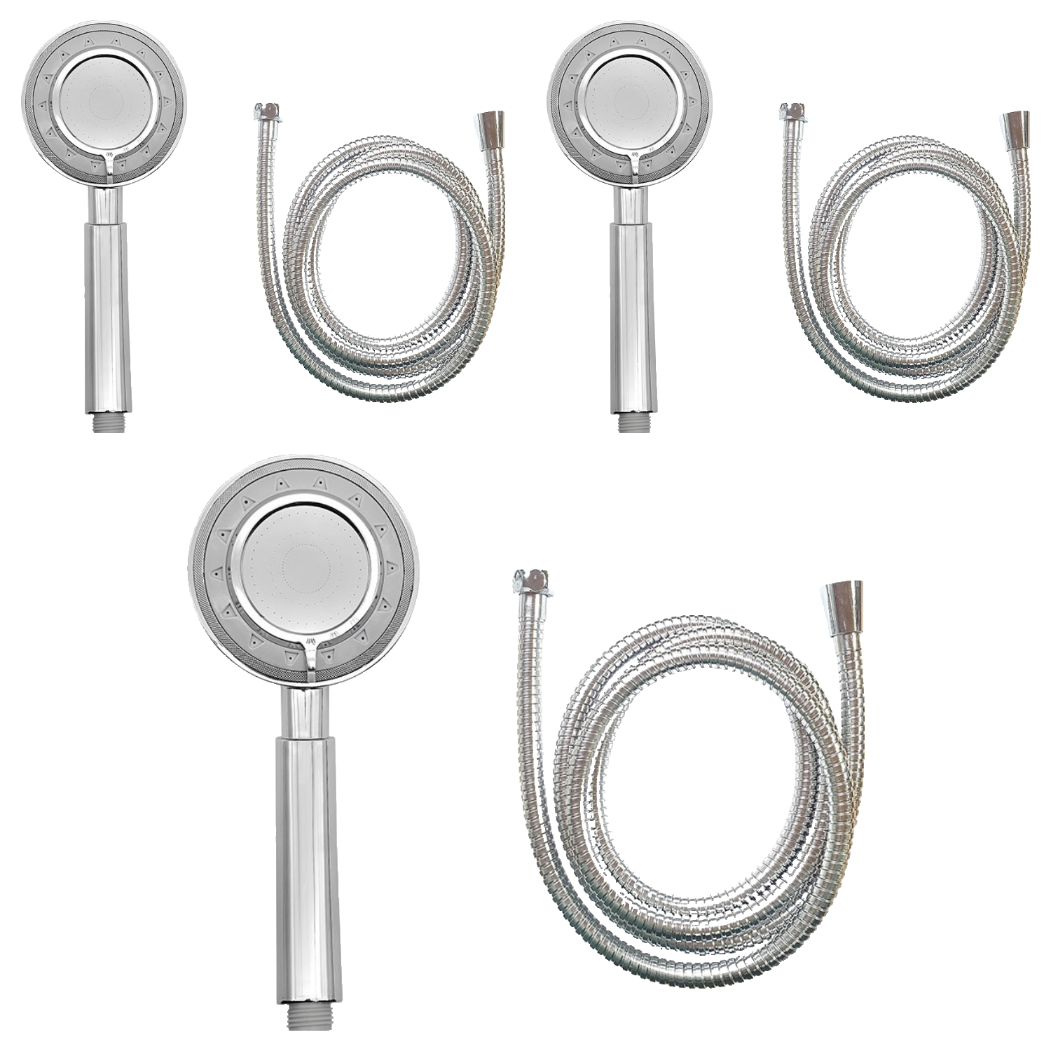 비앤홈 3단 심플 샤워헤드 + 메탈줄 2m 세트 29,700원