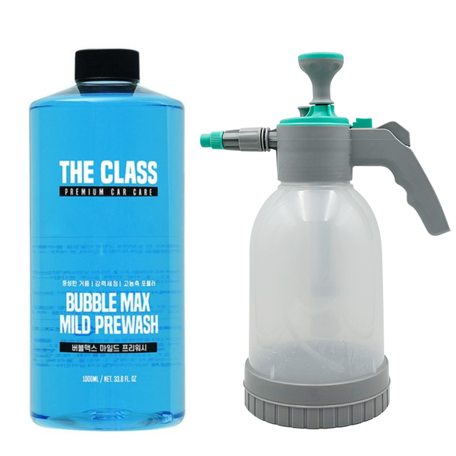더클래스 버블맥스 마일드 프리워시 1L+압축분무기 2L 세트 13,680원