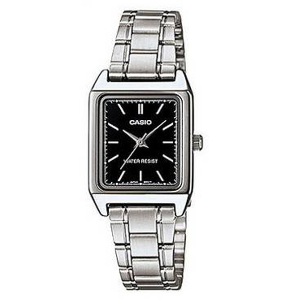 카시오 여성용 사각 아날로그 메탈 손목시계 LTP-V007 + 배터리교환권 세트 32,000원