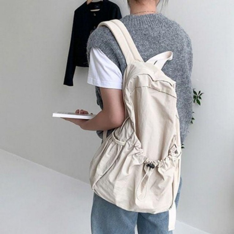 패션가방 신상 캐주얼 데일리 백팩 대학생 가벼운 여행 스트링 꿀템 나일론 가방 백 44,300원