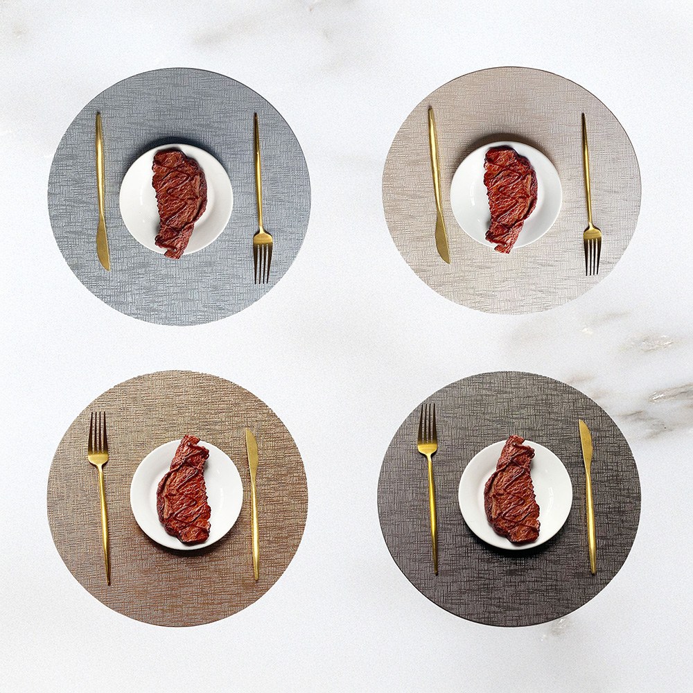 엘빈리빙 메탈 식탁 테이블매트 4p 세트 5,900원