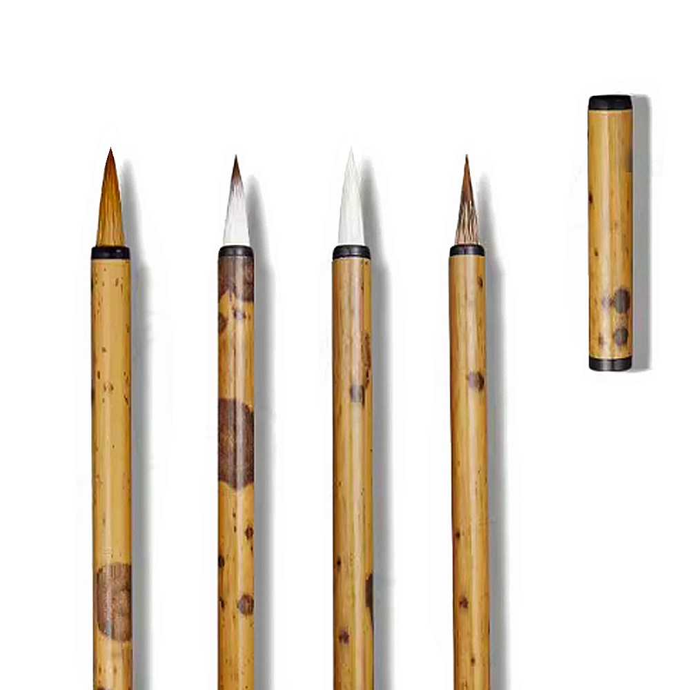 필붓 서예 세필 자호 양호 겸호 낭호 붓글씨 동양화 먹 글씨연습 작은붓, 1세트, 세필4종 19,800원