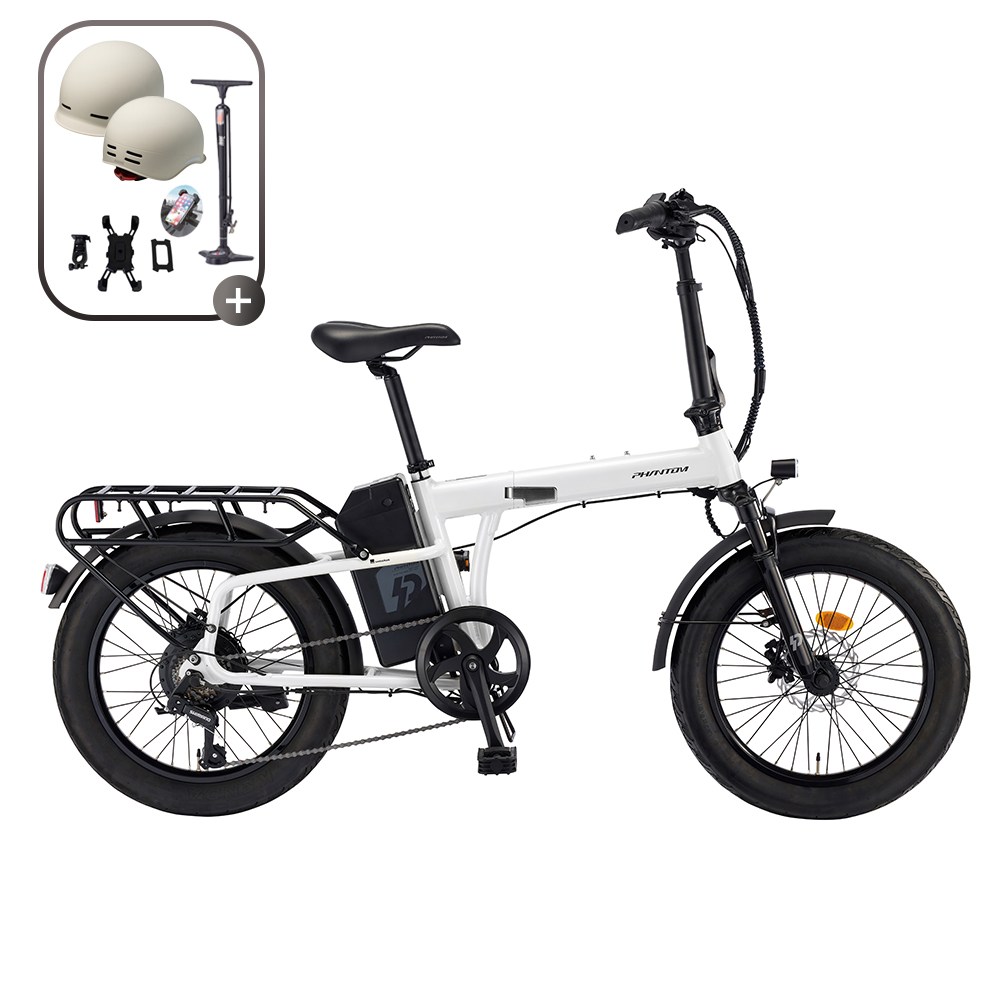 삼천리 2026 20 팬텀 폴라리스 2.0 전기자전거 폴딩 접이식 자전거, 펄 화이트, 알루미늄 1,690,000원