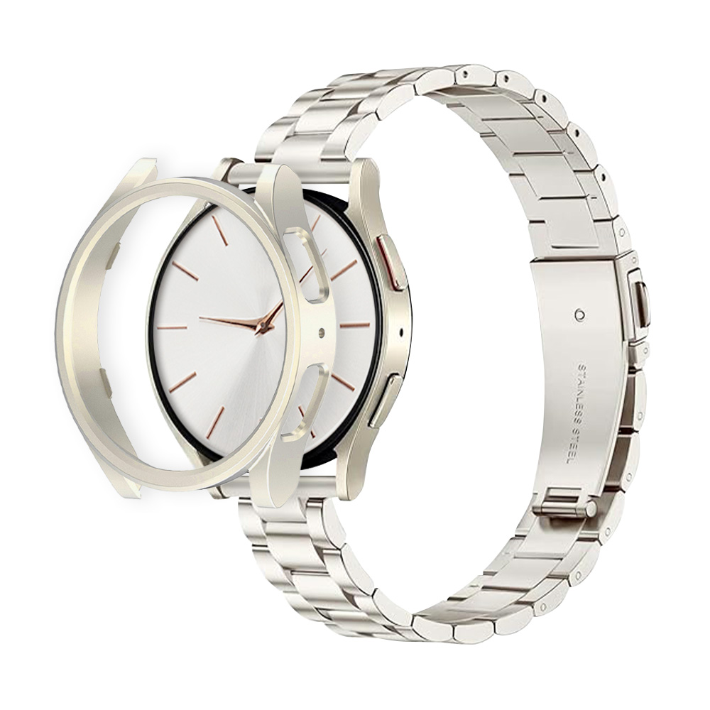 티엑스엘엑스 갤럭시워치 슬림 메탈 스트랩 케이스 세트 18,500원