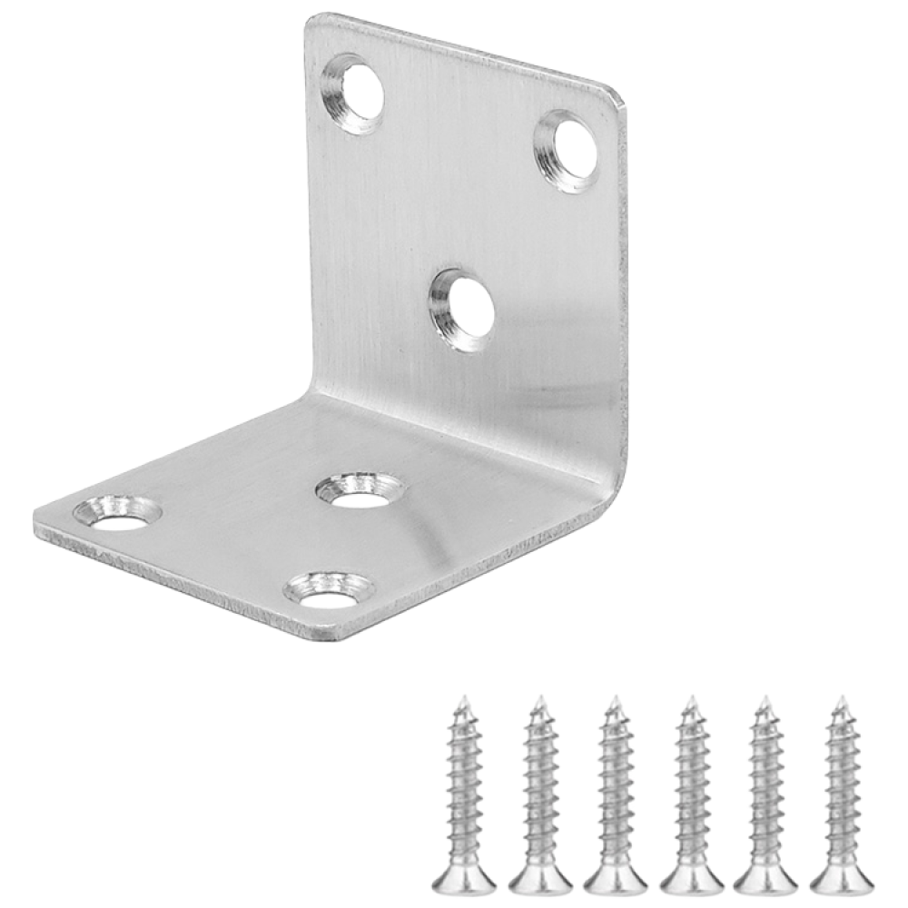 유스툴 스텐 꺽쇠 L자 사각 브라켓 연결대 보강 철물 10개 15,900원