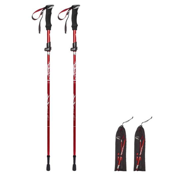 벨레스 듀랄루민 초경량 접이식 5단 등산스틱 2개 24,210원