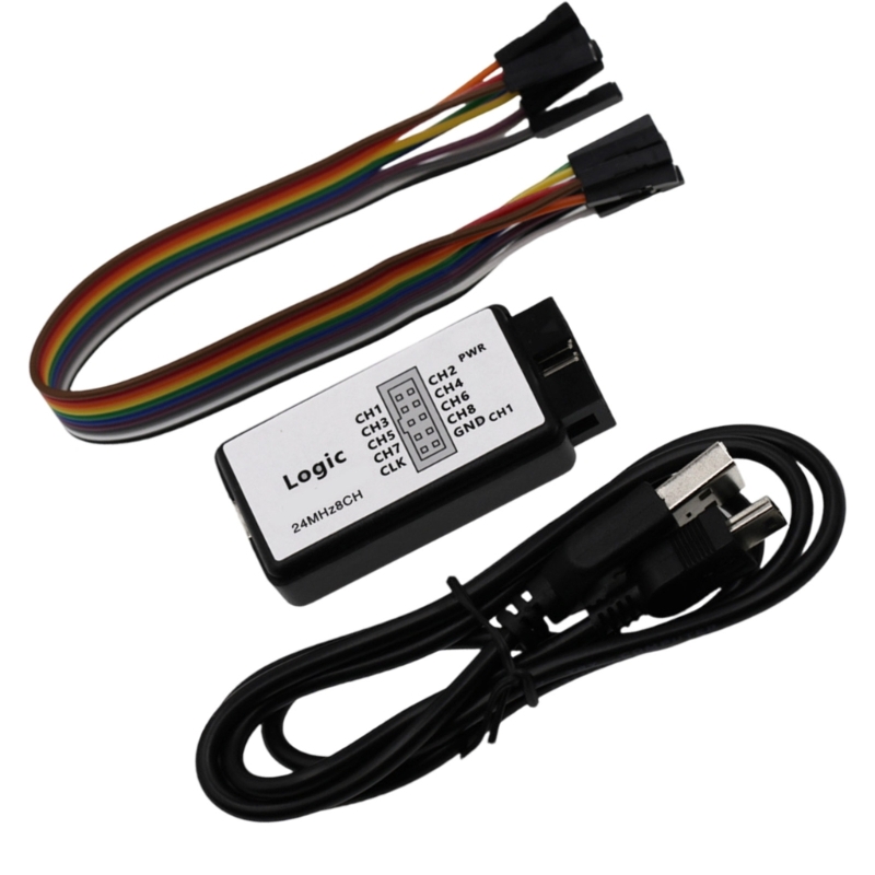 로직 분석기 USB 로직 분석기 장치 24Mhz 샘플링 속도 8채널 12,690원
