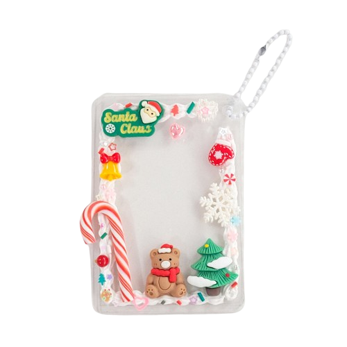 (올인원) 포토카드 탑로더 키링 꾸미기 만들기 세트 데코덴 탑꾸 미술 교구 DIY 취미 5,800원