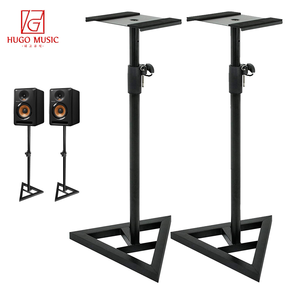 위고뮤직 MB150 모니터 스피커 스탠드 받침대 거치대 2개 세트, 단품 89,000원