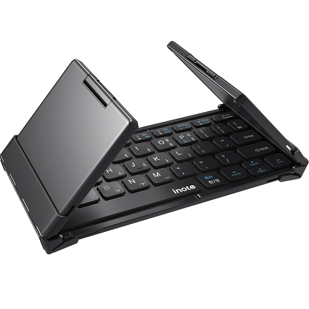 아이노트 터치패드 무선 블루투스 멀티 페어링 접이식 키보드 44,000원