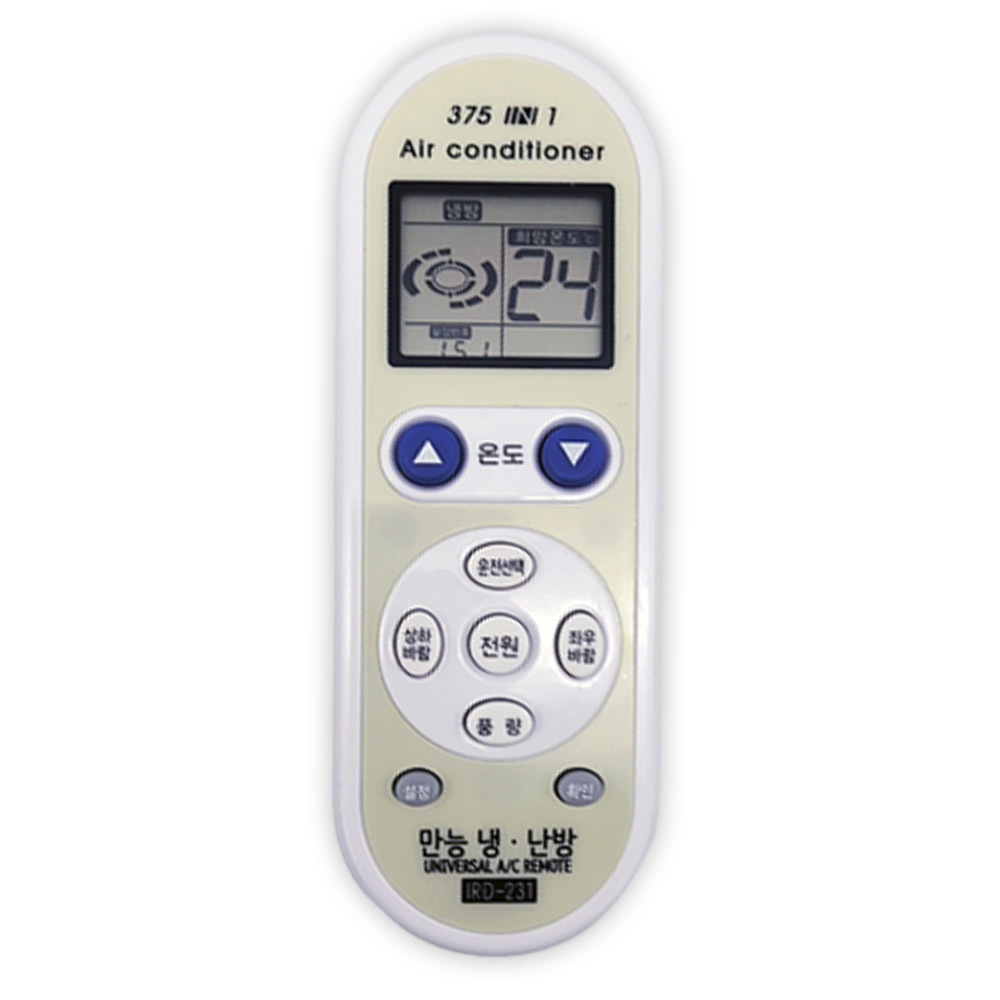 통합 에어컨 리모컨 삼성 LG 엘지 캐리어 대우 휘센 위니아 냉난방기 시스템 리모콘, RN-100, 1개 8,540원