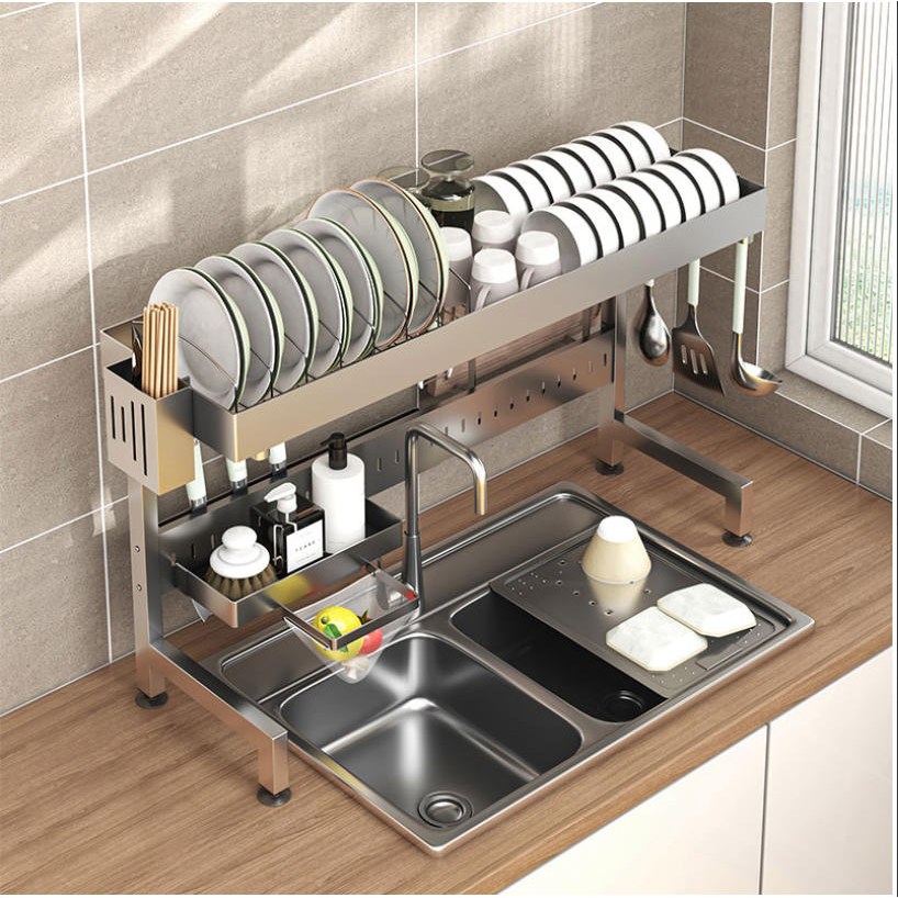 타리홈스 304 스텐 확장형 길이 조절 수저 도마 식기건조대 47,990원