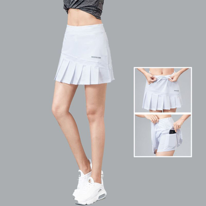 슬림소녀 여성 봄 A라인 주름 골프 스커트 테니스 플리츠 치마 17,800원