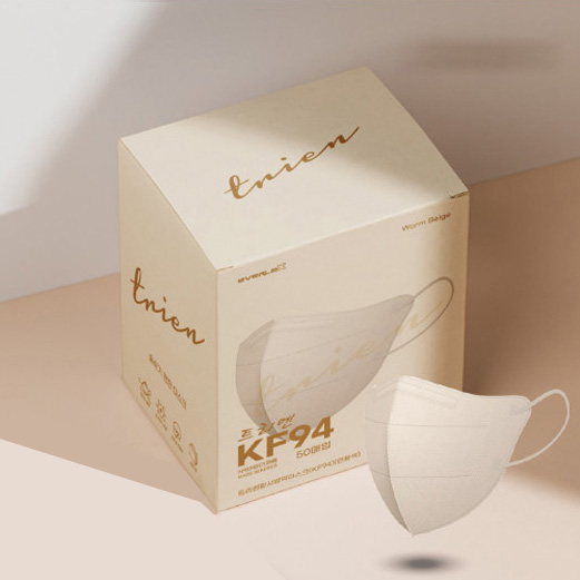 에버렉스 새부리형 마스크 KF94 대형 개별포장 숨쉬기 편한 마스크, 웜 베이지, 1개, 50매입 16,000원