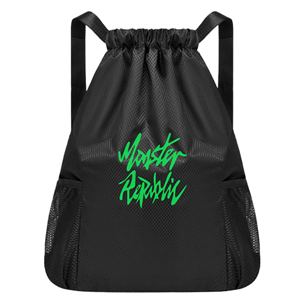 몬스터리퍼블릭 로고 디자인 짐색 신발 주머니, 네온그린, 1개 7,600원
