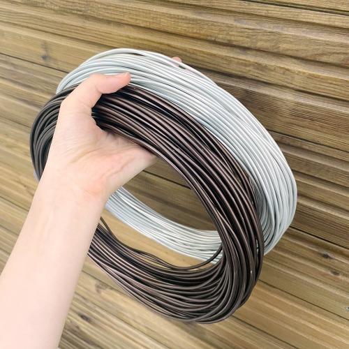 분재철사 공예 원예 알루미늄 와이어 1Kg (브라운 실버), 3mm, 1개 13,900원