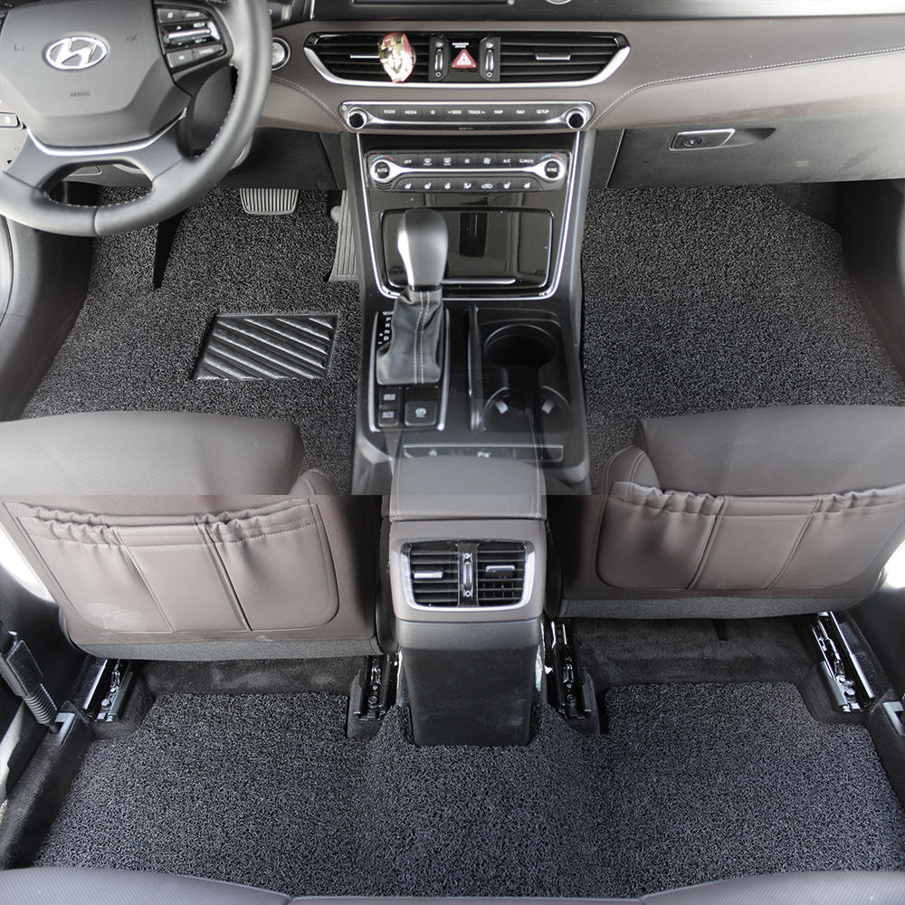 로드핏 제네시스G70 G80 GV70 GV80 밀림방지 자동차 코일 카매트 운전석 1열 2열, 그레이, 운전석 18,900원