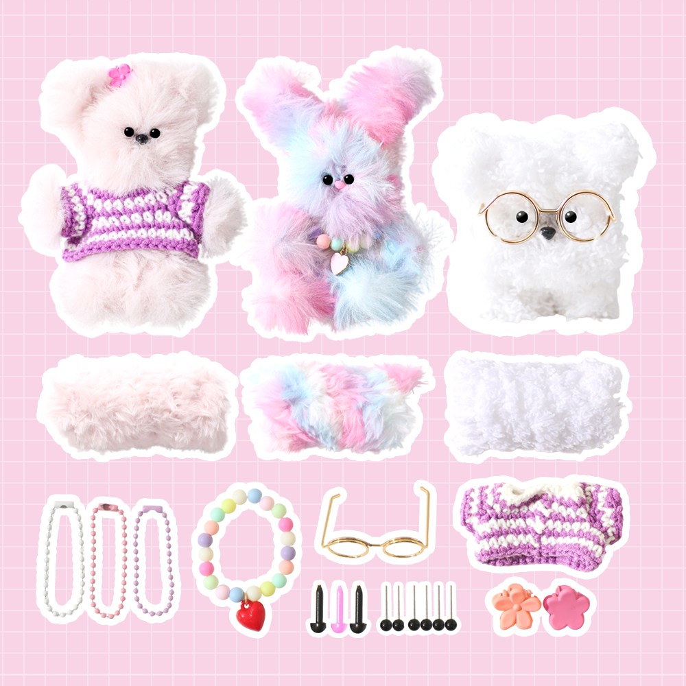 모두스마일 모루인형 만들기 풀쿠성 프리미엄 키트 세트, 1개, 모루인형 만들기 4번 세트 15,800원