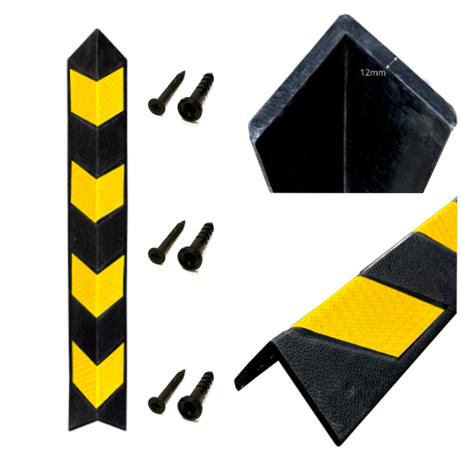 고무 코너보호대 (볼트포함) / 코너 모서리 쿠션 차량보호대 아파트주차장 11,130원