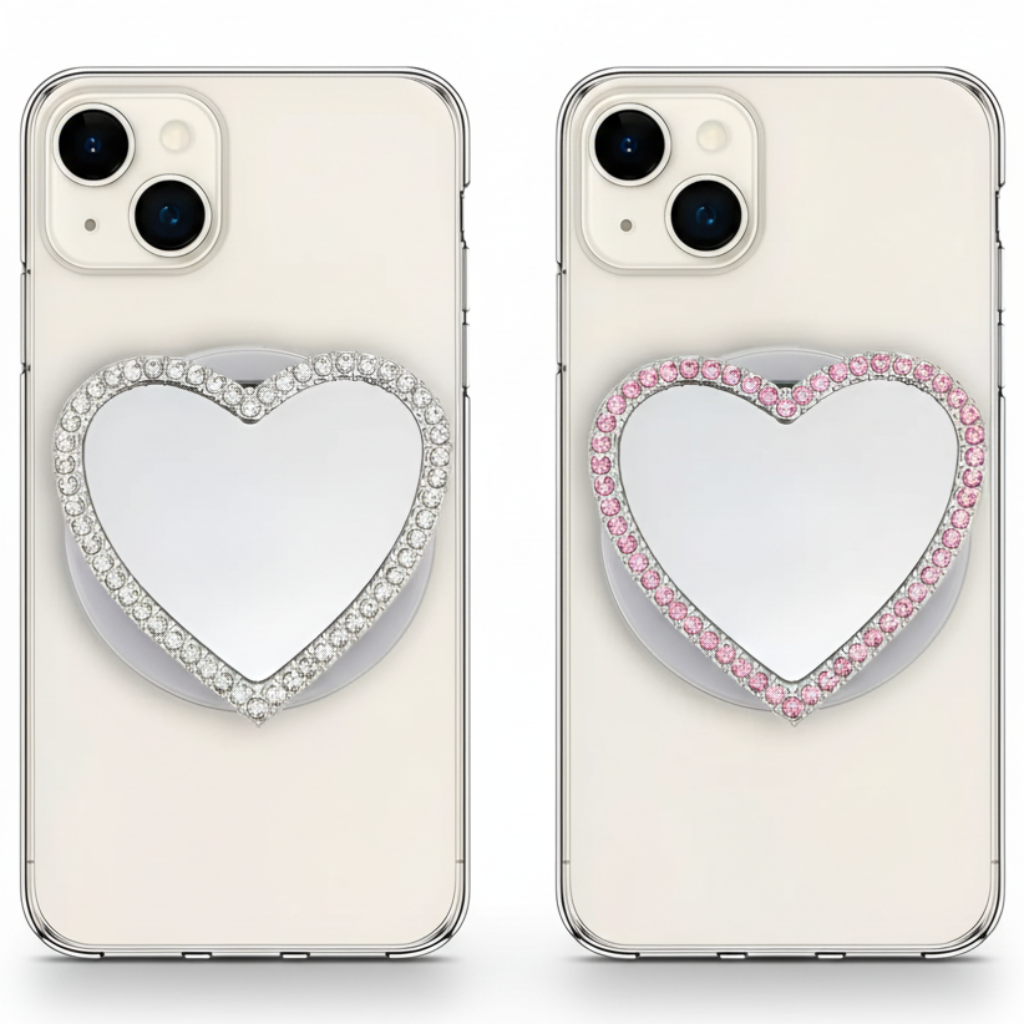 MY GALLERY 하트 거울 그립톡, 스마트톡 맥세이프 거치대 아이폰 갤럭시 9,900원