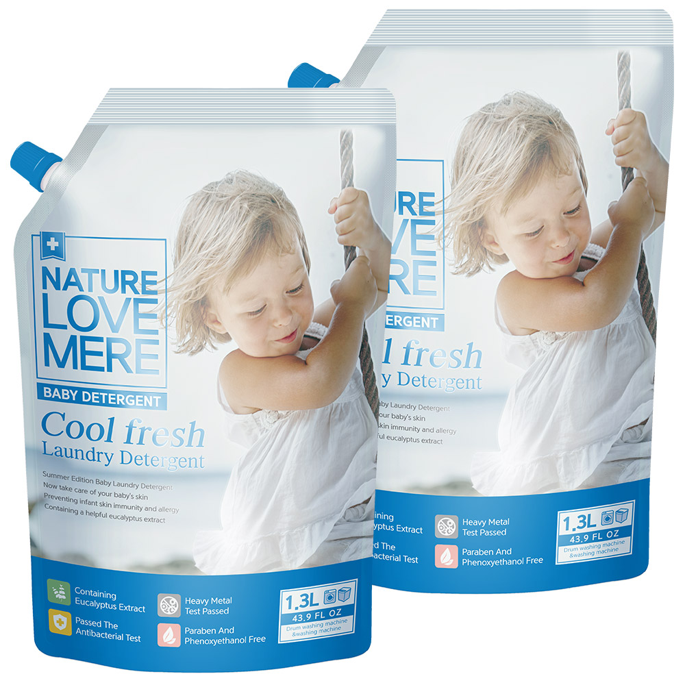 네이쳐러브메레 유아세제 쿨 프레쉬, 1.3L, 2개 10,900원