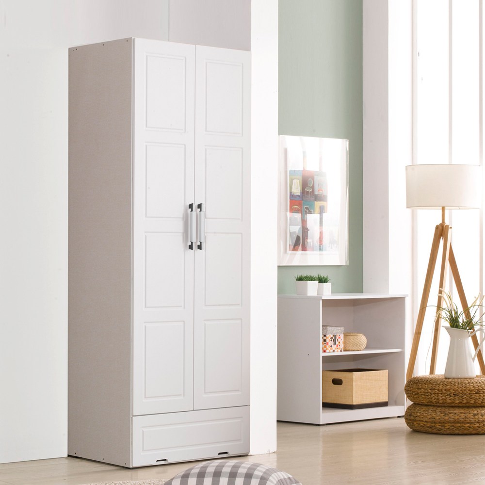 국내제작 직접배송 키높이 네모르 서랍형 싱글장 옷장 이불장 양복장, 화이트 119,900원