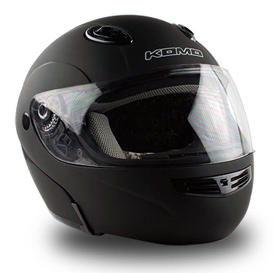 코모 풀페이스 시스템 헬멧 304, 무광블랙 55,000원