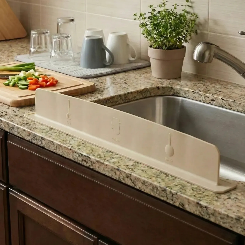 루나리브 싱크대 물막이 워터펜스, 2개, 베이지 10,900원