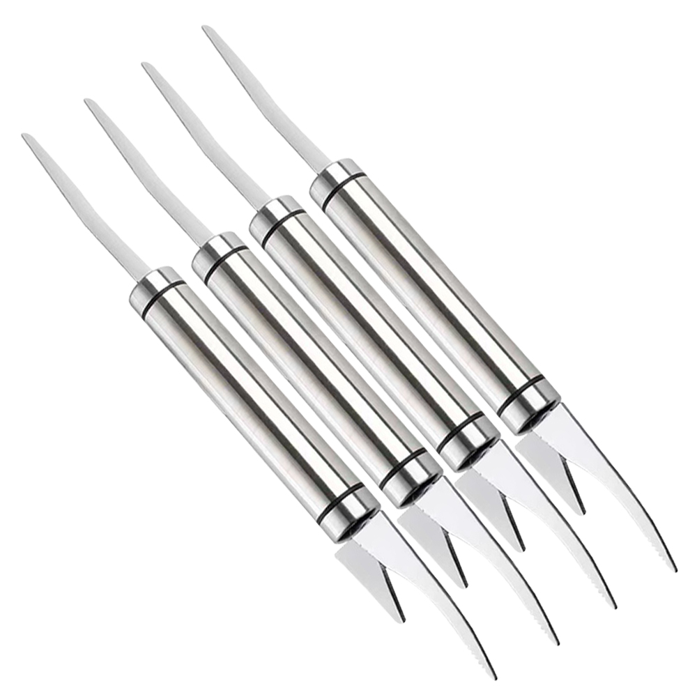 새우칼 F타입, 실버, 4개 11,990원