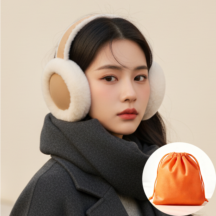 하트플로우 접이식 방한 겨울 털 귀도리 8,600원