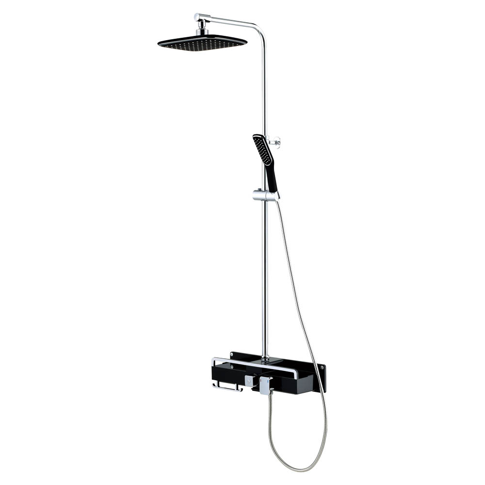 두진 심플 선반형 해바라기 레인샤워 수전 블랙 DS5200 방문설치 150,430원