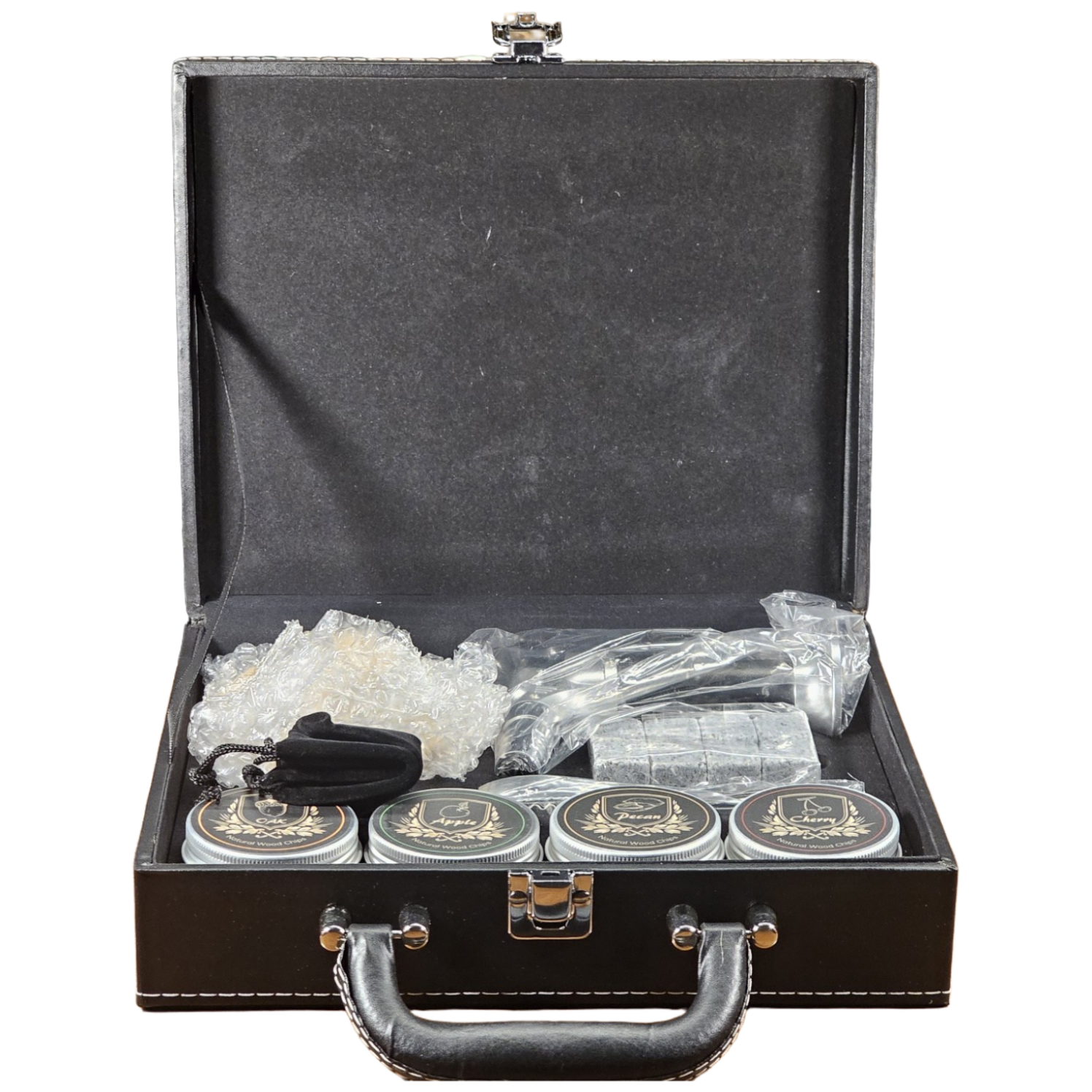 아트오브십 칵테일 위스키 스모커(Smoker) 훈연 우드칩 아이스큐브 스톤 토치 세트 가죽 케이스 189,050원