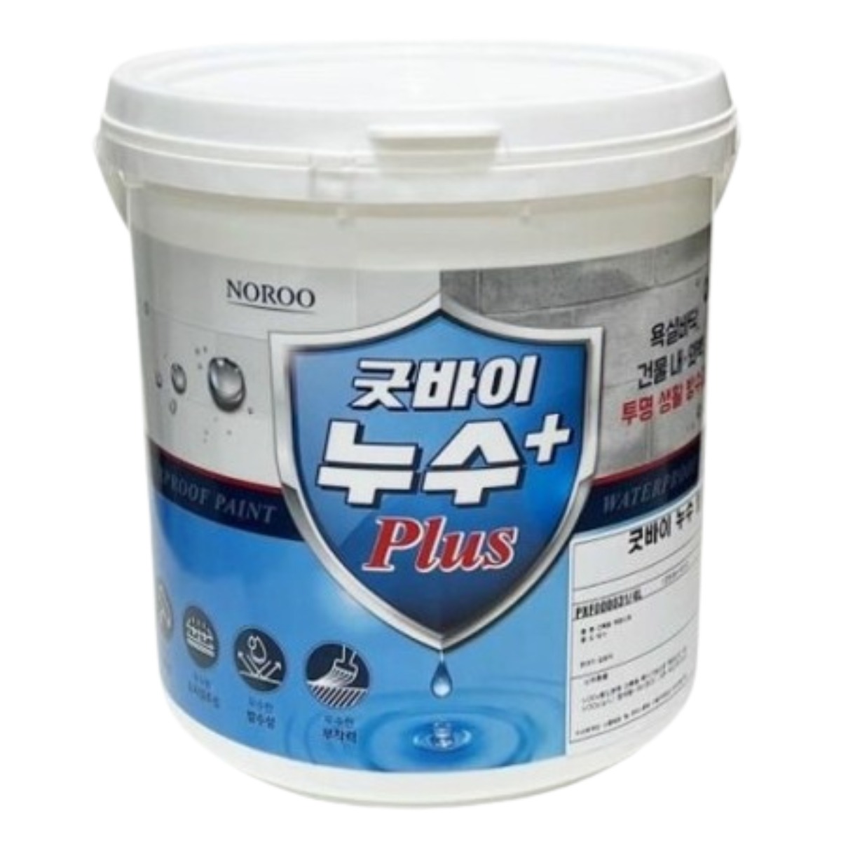 노루 침투형 투명 방수재 굿바이 누수 플러스 실내 실외벽면 타일위 셀프방수시공 35,000원