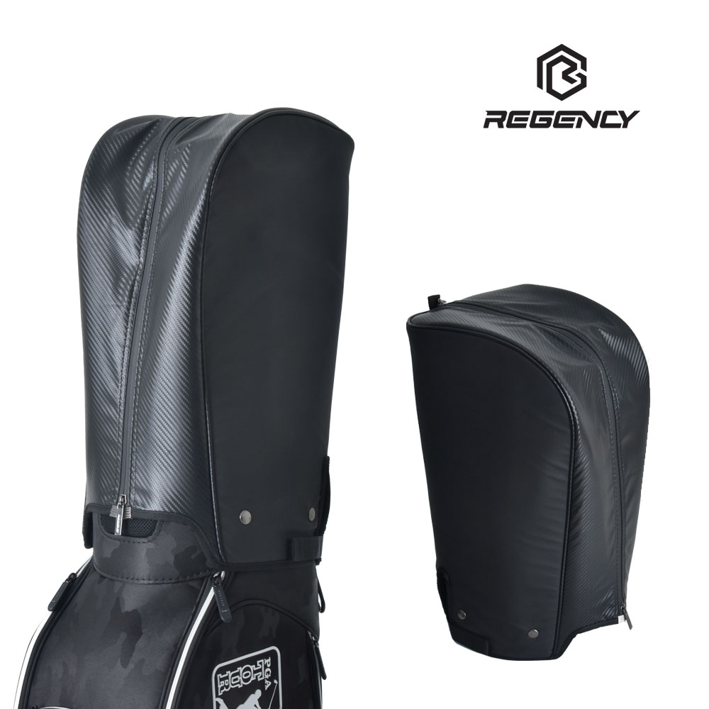 리젠시 골프백 후드커버 블랙에디션 똑딱이 버튼형 캐디백 방수 헤드커버 나일론 TPU 65,000원