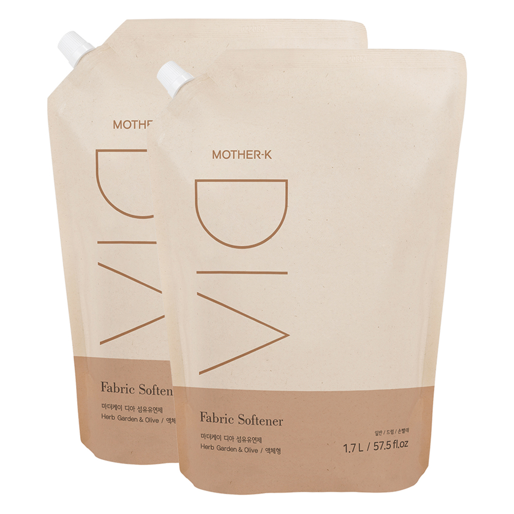 마더케이 디아 유아 대용량 섬유유연제 허브가든향 리필, 1.7L, 2개 27,120원