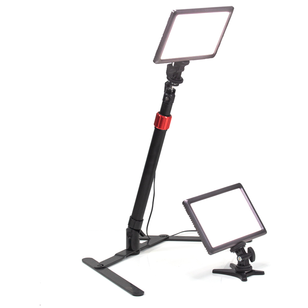 룩스패드22H 듀얼 멀티 세트 투스탠드 메인 보조광 개인방송 유튜브 조명 PC 모니터 스마트폰 설치 151,100원