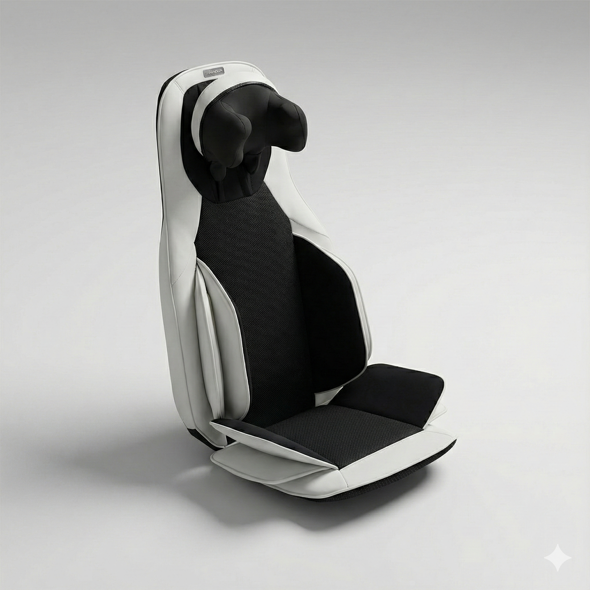 누가베스트 R모션시트 의자형 마사지기 목 어깨 등 허리 마사지기(리뷰이벤트중), 그레이 314,000원